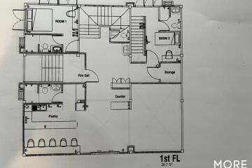 โฮสเทล – เมืองเชียงใหม่ 14 ห้องนอน 45 ตร.ว. (ID:039BR)