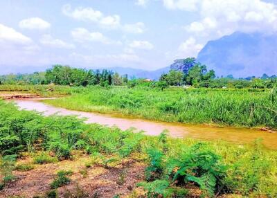 Property ID201LS Land for sale in Chiang Dao, 15 – 3 - 54 Rai near Wat Amphawan