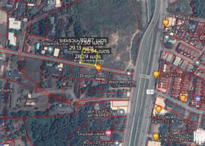 Property ID211LS Land for sale in, Chang Phueak, 0-2-14 sq.w., near Chiang Mai University.