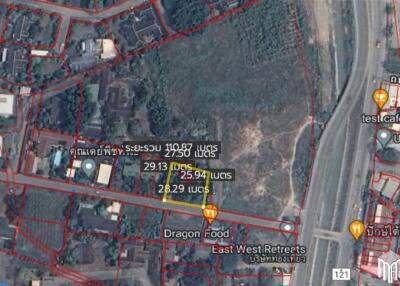 Property ID211LS Land for sale in, Chang Phueak, 0-2-14 sq.w., near Chiang Mai University.