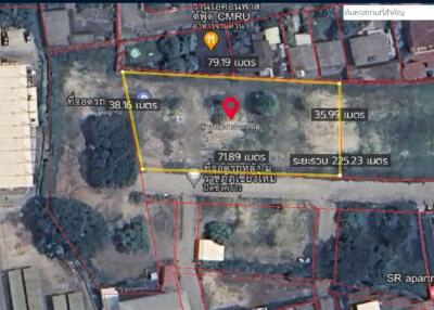 Property id145ls Land for sale in ChangPuek 1-2-78Rai near Rajabhat Chiangmai