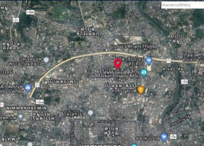 Property id145ls Land for sale in ChangPuek 1-2-78Rai near Rajabhat Chiangmai