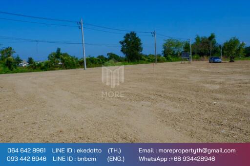 More-069ls Land for sale in San Kamphaeng, 4 rai 1 ngan, 72 sq.wa.