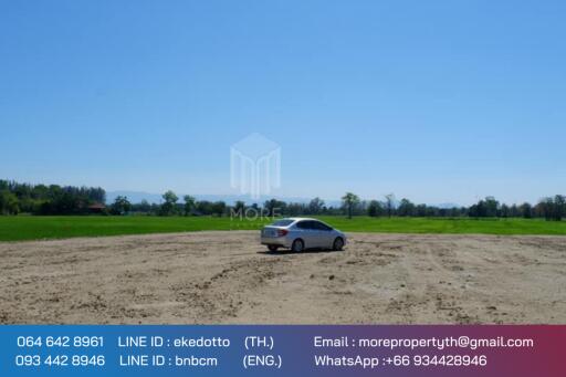 More-069ls Land for sale in San Kamphaeng, 4 rai 1 ngan, 72 sq.wa.