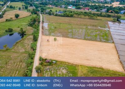 More-069ls Land for sale in San Kamphaeng, 4 rai 1 ngan, 72 sq.wa.