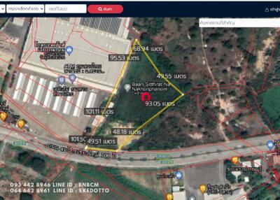 Property id044ls Land for sale in Saraphi 7-2-40Rai near Wiang Kum Kam