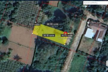 Property id137Land for sale in mae rim,34 sq.m. near river-ping