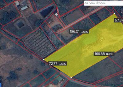 รหัสทรัพย์สิน 182 ขายที่ดินสันกำแพง 8 – 1 - 44 ไร่ ใกล้โรงเรียนสันกำแพง