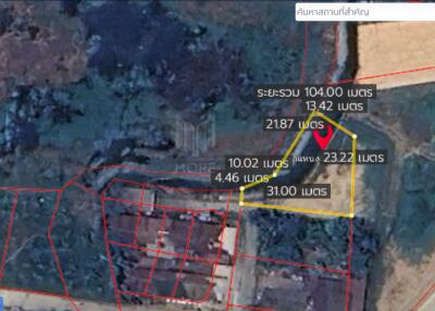 Property ID183 Land for sale in San sai, 0-1- 42 Rai near Central Festival Chiang Mai