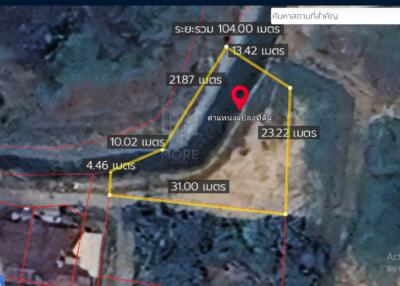 Property ID183 Land for sale in San sai, 0-1- 42 Rai near Central Festival Chiang Mai