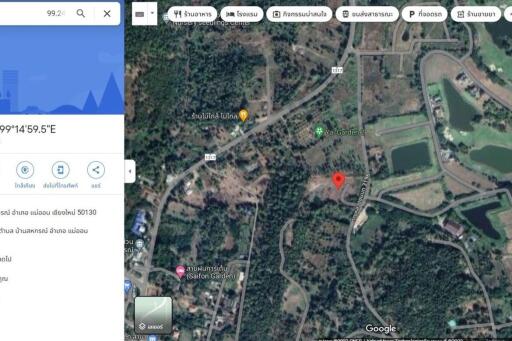 Property id120LS land for sale chiang mai 12-3-32 sq.wa Mae onn Chiangmai