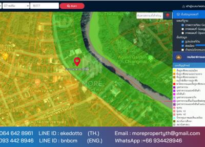 More-072LS ขายที่ดิน เชียงใหม่ 1 ไร่ 1 งาน 13 ตร.ว. near the outer ring road Don Kaeo Sub-district. Mae Rim District, Chiang Mai