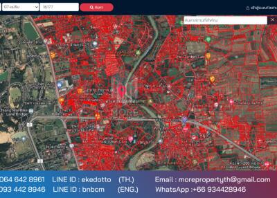 More-072LS ขายที่ดิน เชียงใหม่ 1 ไร่ 1 งาน 13 ตร.ว. near the outer ring road Don Kaeo Sub-district. Mae Rim District, Chiang Mai