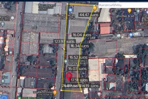 Property id158ls Land for sale in Pa Tun 1-1-44 Rai on Super Highway Road