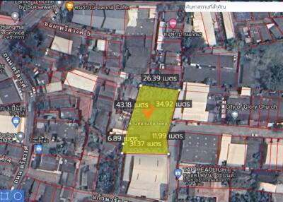 Land for sale in Pa Tan – Chiang Mai 3Ngan 33 Sq.wa. near Central Chiang Mai (ID:231LS)