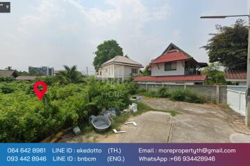 Property id053ls ขายที่ดินฟ้าฮ่าม 0-2-31 ไร่ ใกล้โรงพยาบาลเทพปัญญา