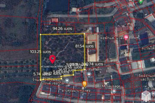 Property ID213LS Land for sale in, San Kam Pang, 1 Rai., near Payap University.