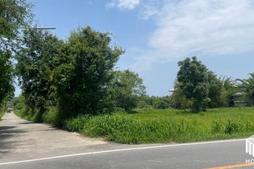 Property id 062LS Land for sale in Chiang Mai. Mae Rim-Ban Rai Road, 4-1-23 rai, near Prem International School, Chiang Mai