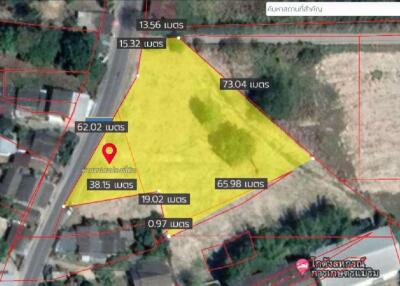 Property id 062LS Land for sale in Chiang Mai. Mae Rim-Ban Rai Road, 4-1-23 rai, near Prem International School, Chiang Mai