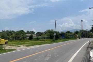 Property id 062LS Land for sale in Chiang Mai. Mae Rim-Ban Rai Road, 4-1-23 rai, near Prem International School, Chiang Mai