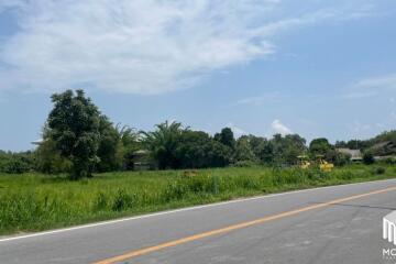 Property id 062LS Land for sale in Chiang Mai. Mae Rim-Ban Rai Road, 4-1-23 rai, near Prem International School, Chiang Mai