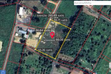 Property id177ls Land for sale in Hangdong 2-3-80 Rai near Grand Canyon water park