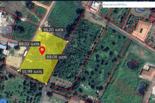 Property id177ls Land for sale in Hangdong 2-3-80 Rai near Grand Canyon water park