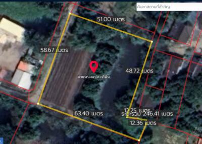 Property id016ls Land for sale in Saraphi 2- 0- 63 Rai near Wat Ko Prajamhong