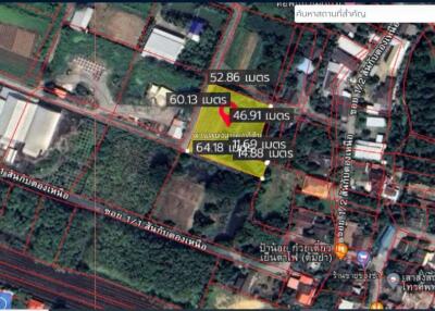 Property id016ls Land for sale in Saraphi 2- 0- 63 Rai near Wat Ko Prajamhong