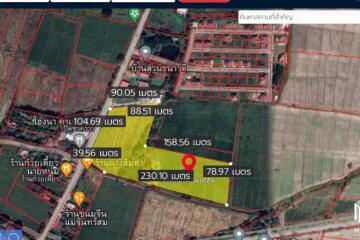 Property id024ls Land for sale in San Khum Phaeng 14-3-82 Rai near Buak Khang Municipality