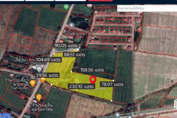 Property id024ls Land for sale in San Khum Phaeng 14-3-82 Rai near Buak Khang Municipality