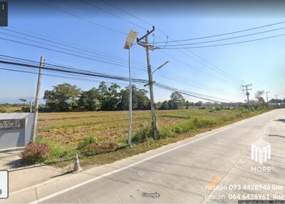 Property id024ls Land for sale in San Khum Phaeng 14-3-82 Rai near Buak Khang Municipality