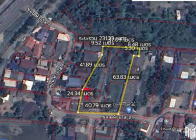 Property id216ls Land for sale Sutep 1-2-75 Rai near Faculty of Veterinary Medicine, CMU