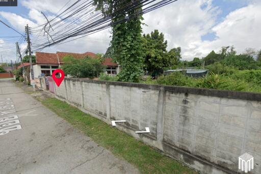 Property id216ls Land for sale Sutep 1-2-75 Rai near Faculty of Veterinary Medicine, CMU