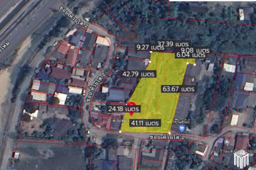 Property id216ls Land for sale Sutep 1-2-75 Rai near Faculty of Veterinary Medicine, CMU