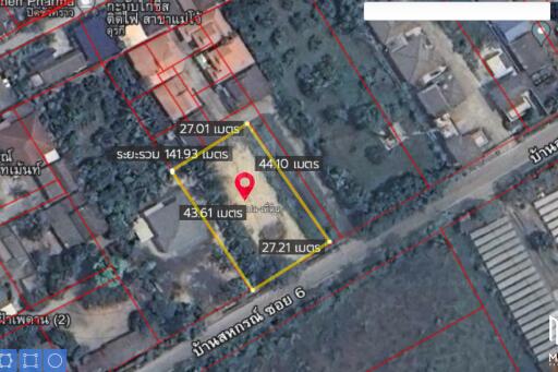 Property ID186LS Land for sale in San Sai, 3 Ngan near San Sai Hospital