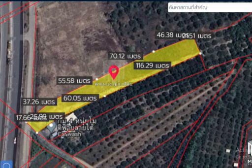 ทรัพย์สิน ID163LS ขายที่ดินสายป่าตอง 2 – 2 - 5 ไร่ ใกล้สถานี ปตท. ทุ่งเรืองทอง