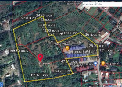 Property id121ls Land for sale in Faham 15-3-90Rai near Central Festival