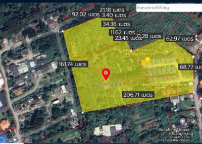 Property id121ls Land for sale in Faham 15-3-90Rai near Central Festival
