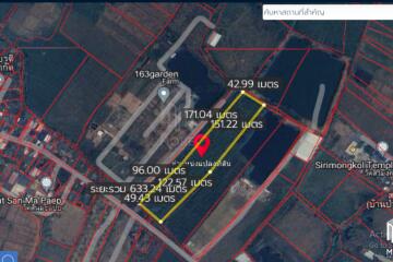 Property id 180ls Land for sale in San Kham Phaeng 7-3-53 Rai near Mae Kue Market