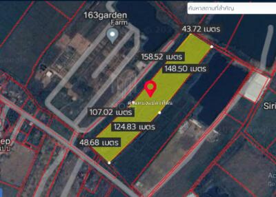 Property id 180ls Land for sale in San Kham Phaeng 7-3-53 Rai near Mae Kue Market