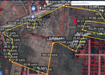 Property id148ls Land for sale in sanpa tong 61-2-40 Rai nearban piang