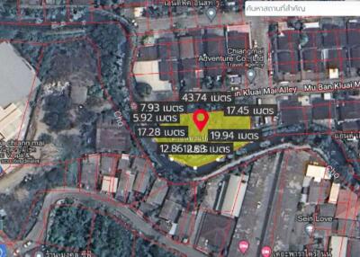 Property id140ls Land for sale in SanSai 0-2-68Rai near Sam Yak Market