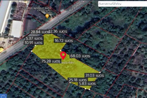 ทรัพย์สิน id138ls ขายที่ดิน สารภี 2-1-43ไร่ ใกล้ รร.วชิราลัย