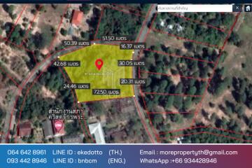 Property id 066LS Land for sale in Chiang Mai 3-3-15 Rai near Nong Bua Phra Chao Luang, Doi Saket, Chiang Mai.