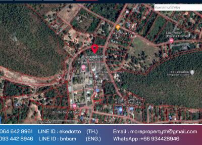 Property id 066LS Land for sale in Chiang Mai 3-3-15 Rai near Nong Bua Phra Chao Luang, Doi Saket, Chiang Mai.