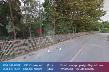 Property id 066LS Land for sale in Chiang Mai 3-3-15 Rai near Nong Bua Phra Chao Luang, Doi Saket, Chiang Mai.