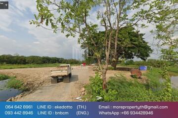 More-071LS Land for sale in Chiang Mai 6 rai 1 ngan 79 sq m. near Chofa Sinseng School, Nong Phueng Subdistrict. Saraphi District, Chiang Mai Province