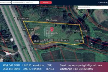 More-071LS Land for sale in Chiang Mai 6 rai 1 ngan 79 sq m. near Chofa Sinseng School, Nong Phueng Subdistrict. Saraphi District, Chiang Mai Province