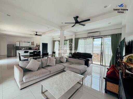 Recently renovated, 3 bedroom, 4 bathroom, pool villa for sale or rent in East Pattaya.